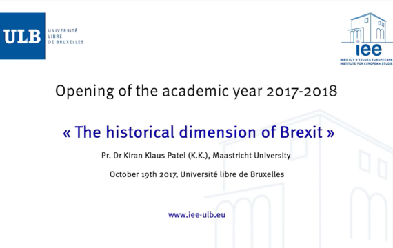 Brexit historical dimension - Kiran Patel